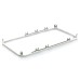 iPhone 4S Front Supporting Frame - White