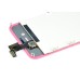 iPhone 4S Semi Electroplated Assembly ( Glass Back Cover + Digitizer LCD Display Screen ) - Pink