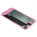 iPhone 4S Semi Electroplated Assembly ( Glass Back Cover + Digitizer LCD Display Screen ) - Pink