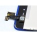 iPhone 4S Semi Electroplated Assembly ( Glass Back Cover + Digitizer LCD Display Screen + Home Button ) - Blue