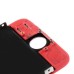 iPhone 5 Electroplated LCD Assembly Touch Screen Digitizer With LCD Display Screen + Front Camera Holder + Earpiece Mesh + Sensor IC Holder + Home Button - Red