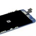 iPhone 5 Front Housing Digitizer Touch Panel Glass Screen With LCD Display Screen + Flex Cable + Bezel Frame + Home Button - Blue