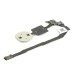 iPhone 5S Home Button Flex Cable Ribbon Housing Replacement Part - Black