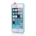 iPhone 5 iPhone 5s Cute Bowknot Frame Bumper Case Cover - Blue