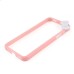 iPhone 5 iPhone 5s Cute Bowknot Frame Bumper Case Cover - Pink