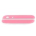 iPhone 5s Colored Glass Top And Bottom Lens Cover Back Housing Replacement Part - Pink