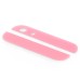 iPhone 5s Colored Glass Top And Bottom Lens Cover Back Housing Replacement Part - Pink