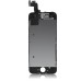 iPhone 5s LCD Assembly Replacement Digitizer Touch Screen With LCD Display Screen + Flex Cable + Digitizer Frame + Earpiece - Black (OEM)