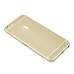 iPhone 6 Pattern Metal Back Cover Housing Replacement with Middle Frame + SIM Card Tray + Side Buttons + Apple Logo for iPhone 5 - Gold